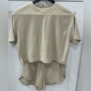 Abercrombie & Fitch Terry short set